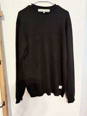 Versace Jeans Collection Men’s Black Crewneck Sweater